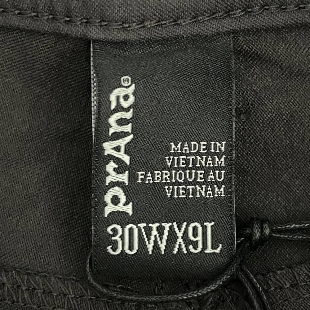 NWT prAna Brion Short 9" Inseam 30W Charcoal Abrasion Resistant Reinforced Rivet - Picture 10 of 15